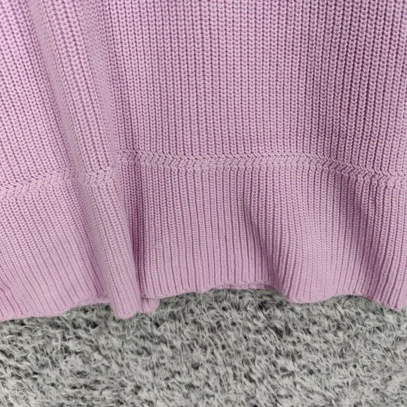 Talbots Cozy Lavender Pima Cotton Knit Boat Neck‎ Pullover Sweater Womens 2X - Picture 8 of 8